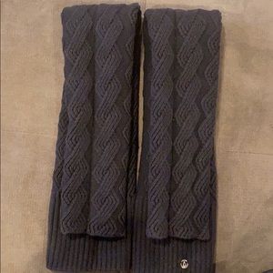 Ivivva leg warmers , used. Navy .